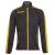 Macron FullZip Windbreaker BLK/YEL XL Overtrekksjakke 