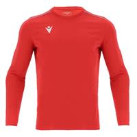 Rigel Hero Shirt LS RED S Teknisk treningsskjorte lang arm- Unisex