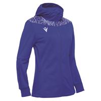 Aurora Full Zip Top Dame ROY/WHT 3XS Sporty fleecejakke