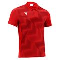 Thavil Polo RED/WHT XS Poloskjorte i elastisk stoff