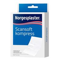 Scansoft Kompress 5 pkn Til skrubbsår, kirurgiske sår og brannså
