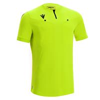 Dienst Referee ECO shirt NEON YELLOW M Teknisk dommerdrakt i ECO- tekstil