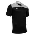 Jasper Rugby shirt BLK/GRY XL Teknisk spillerdrakt for kontaktsport