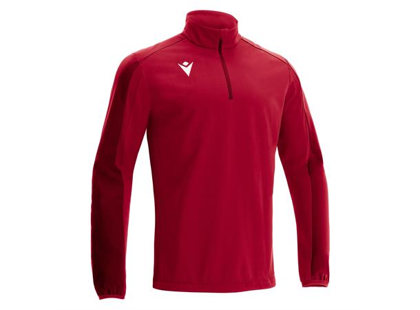 Arno 1/4 Zip Top RED L Teknisk treningsgenser - Unisex 