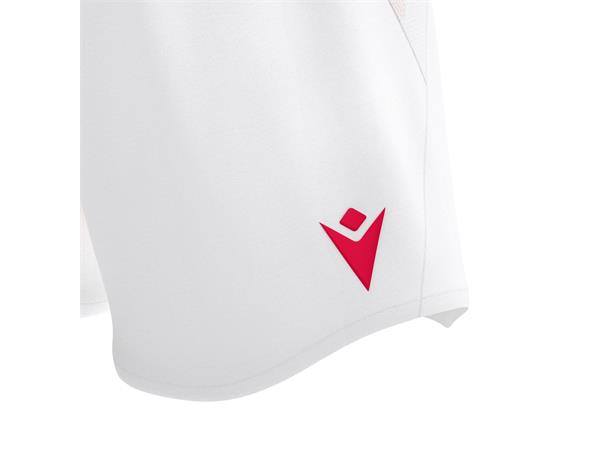 Shen Eco Match Day Shorts WHT/RED 3XL Teknisk shorts i ECO-tekstil - Unisex 